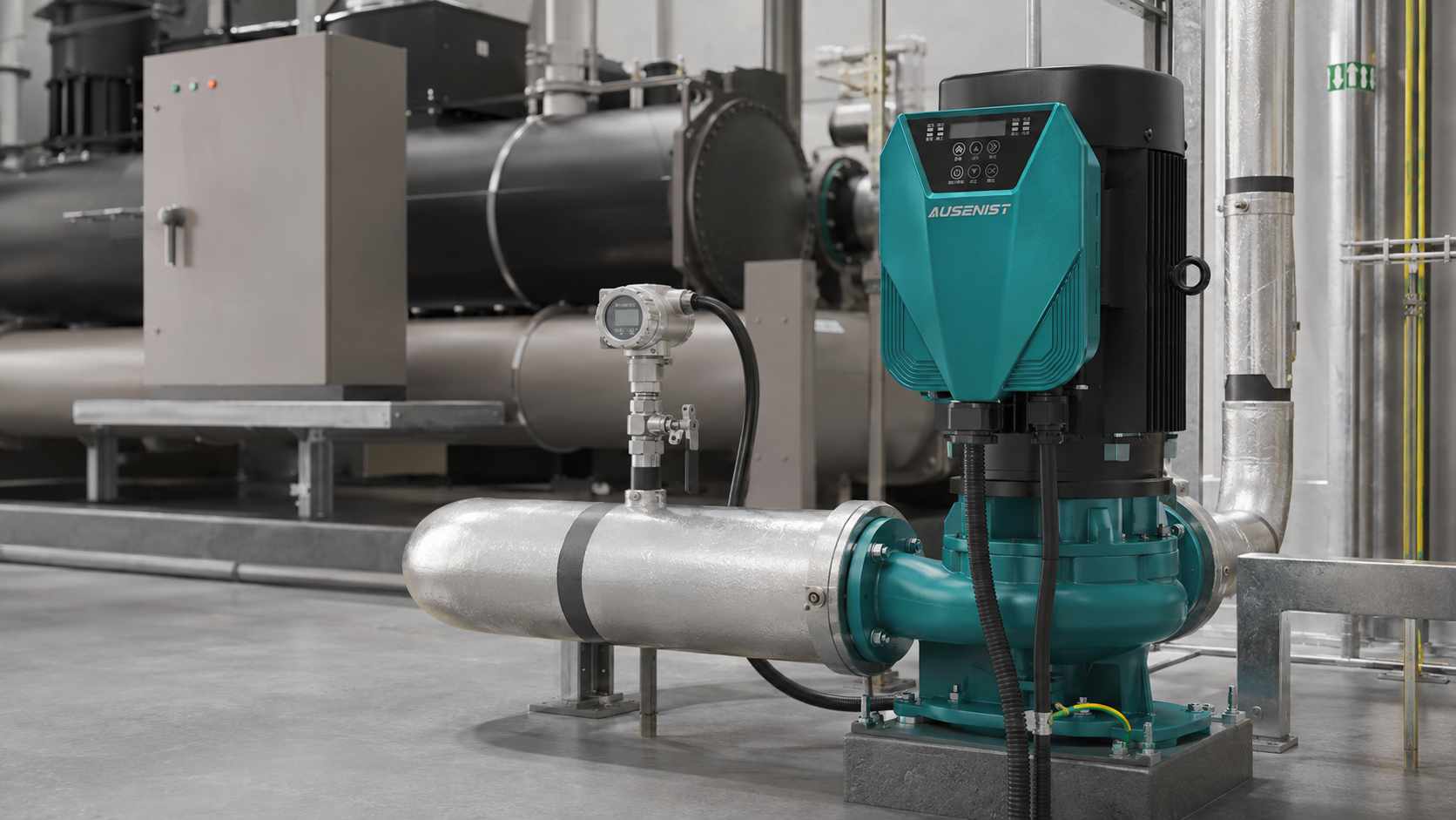 AUSENIST 30kW 400V chilled water primary pump VFD application