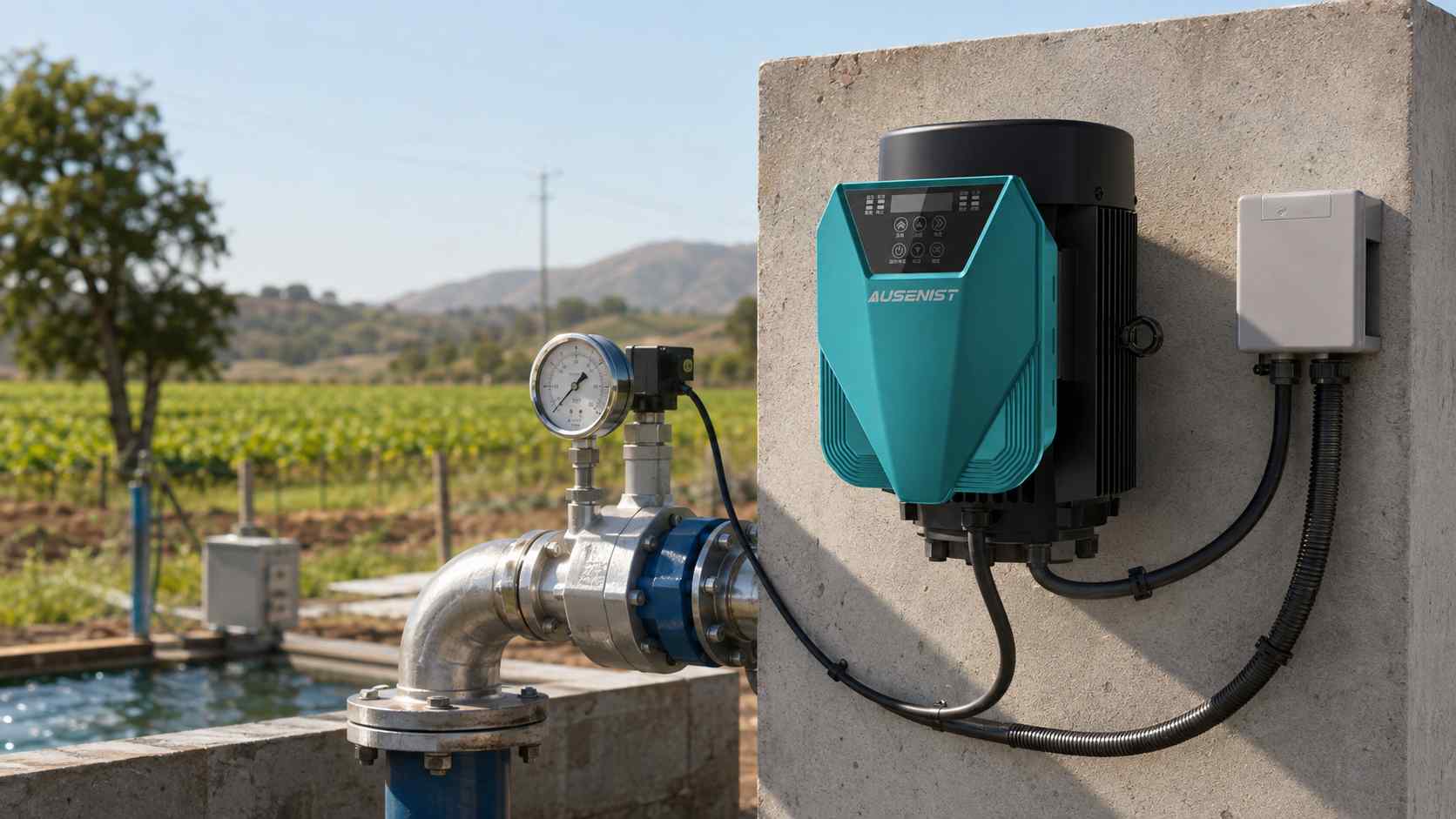 Variador AUSENIST de 7,5 kW para bomba sumergible de 380 V